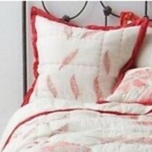 Anthropologie Emmeline Euro Sham Single